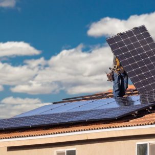 Installation of solar panels