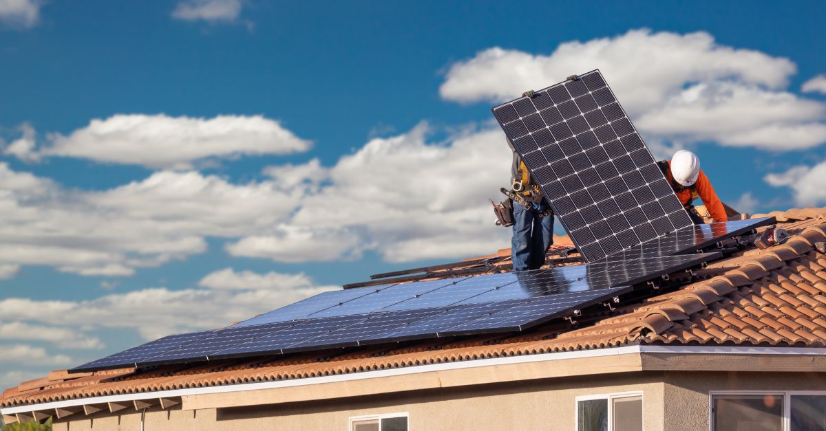 Installation of solar panels